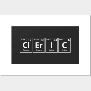 Cleric (Cl-Er-I-C) Periodic Elements Spelling Posters and Art